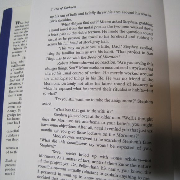 OUT OF DARKNESS By Keith C. Terry and Maurice R. Tanner - 1991 Hardcover Book - Picture 16 of 16